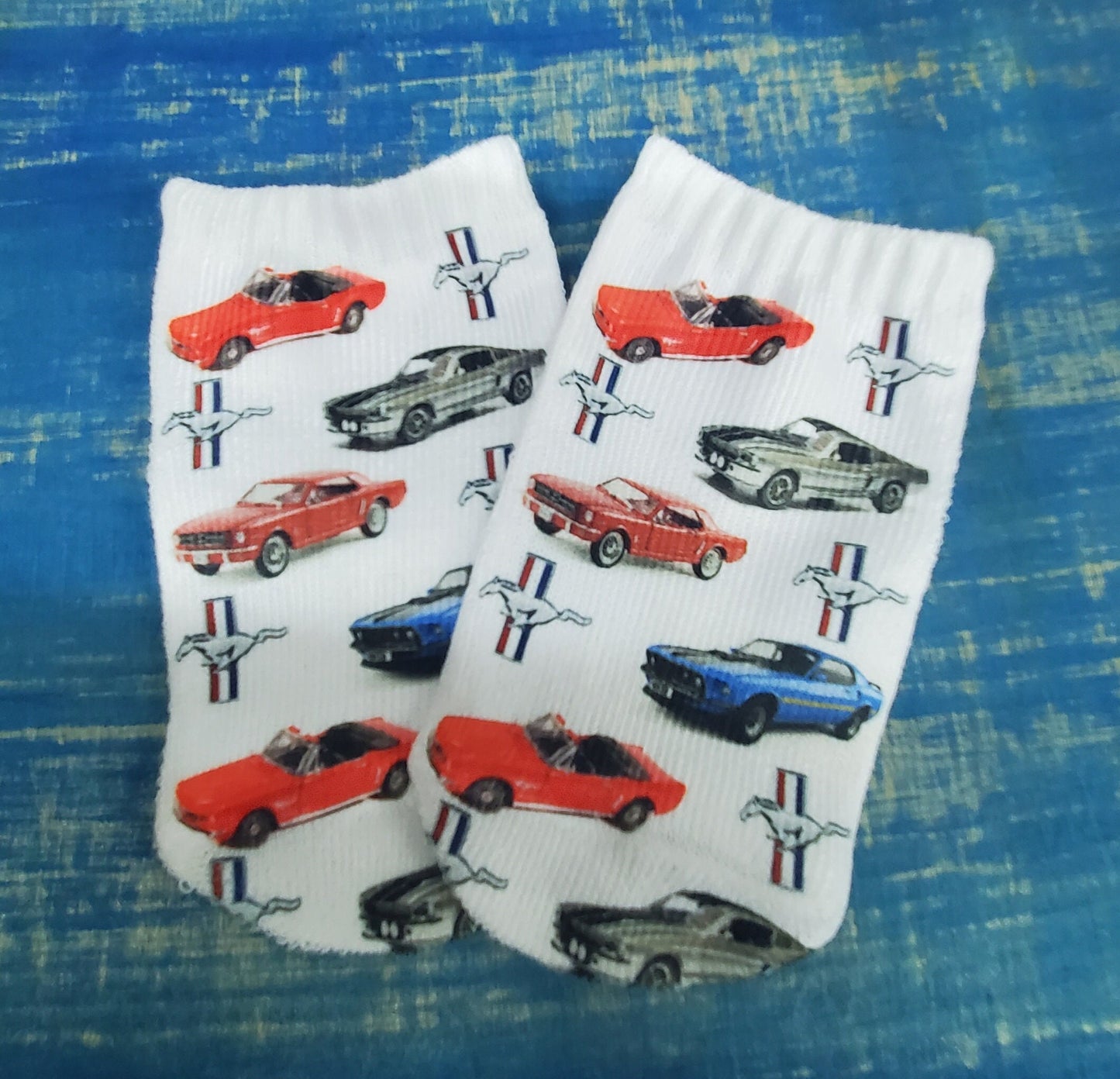 Infant Classic Ford Mustang Grippy Socks
