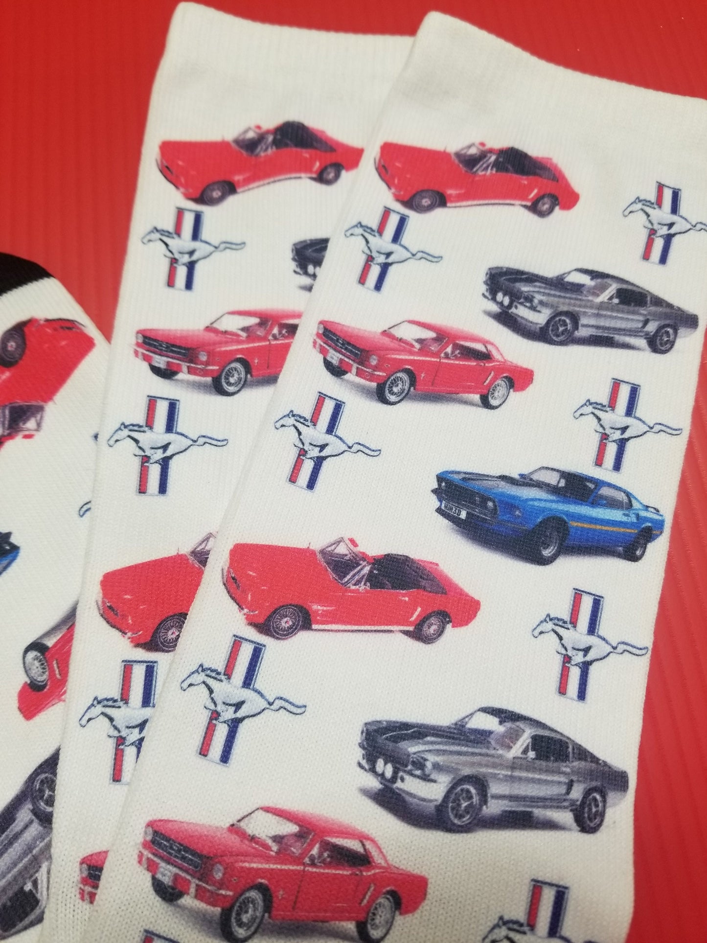 Mustang Classic Car Dress Socks