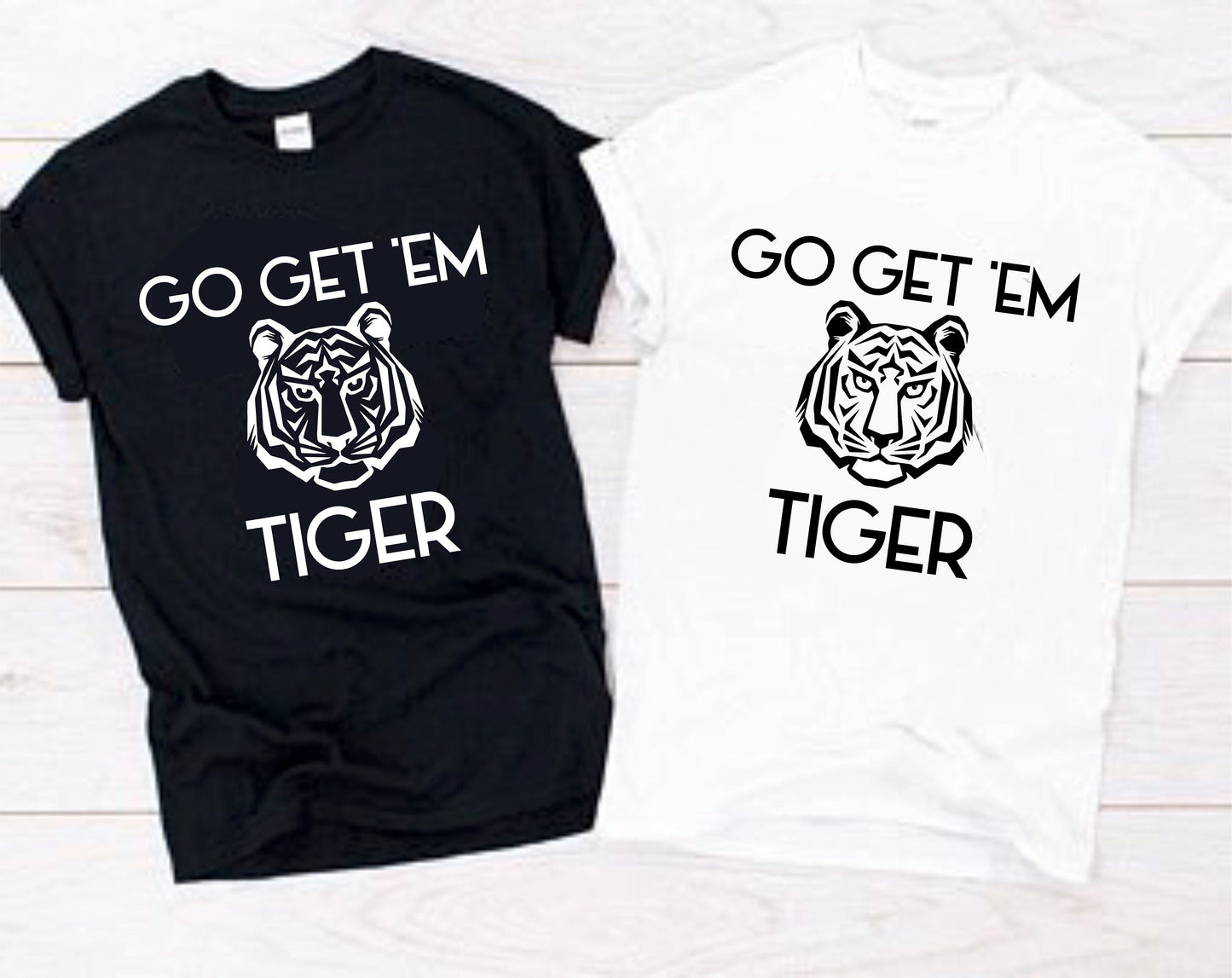 Go Get 'Em Tiger Motivational T-Shirt
