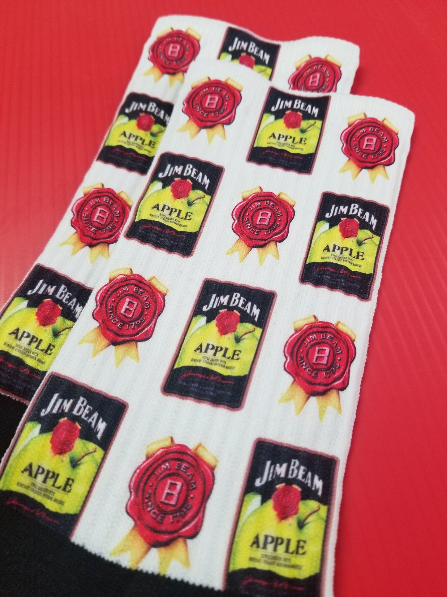 Jim Beam Apple Athletic Socks