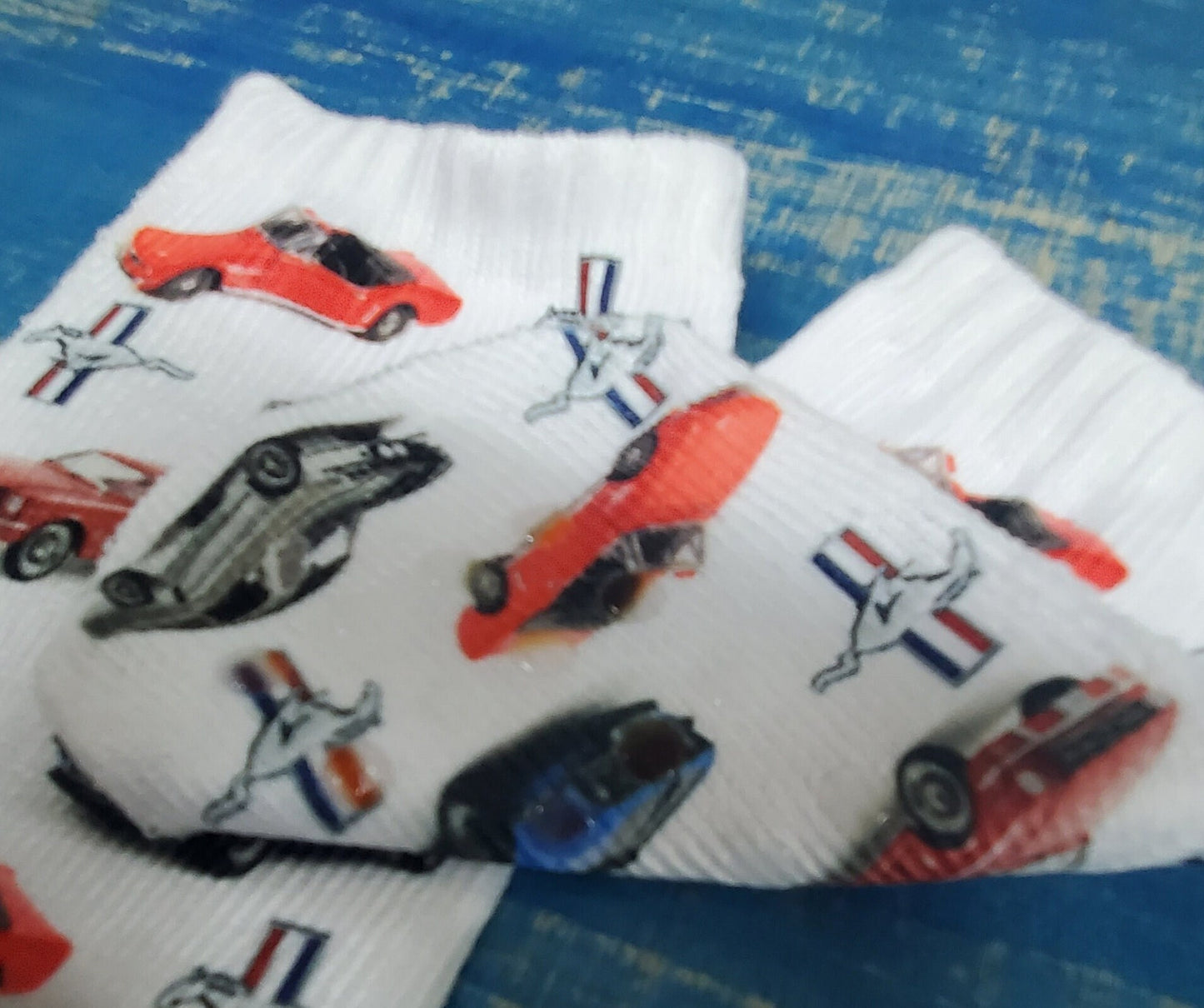 Infant Classic Ford Mustang Grippy Socks