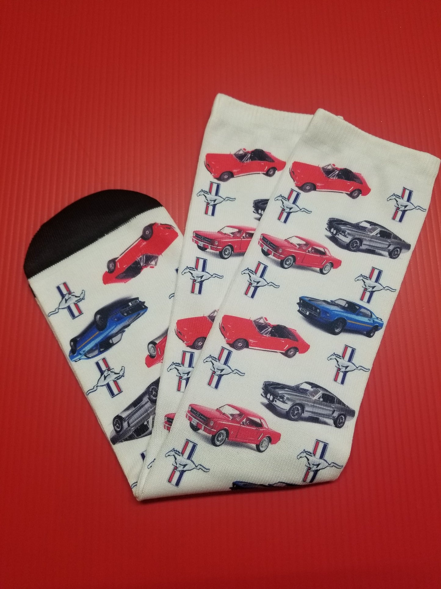 Mustang Classic Car Dress Socks