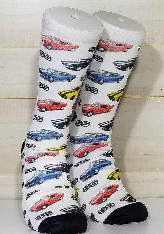 Camaro Classic Car Dress Socks