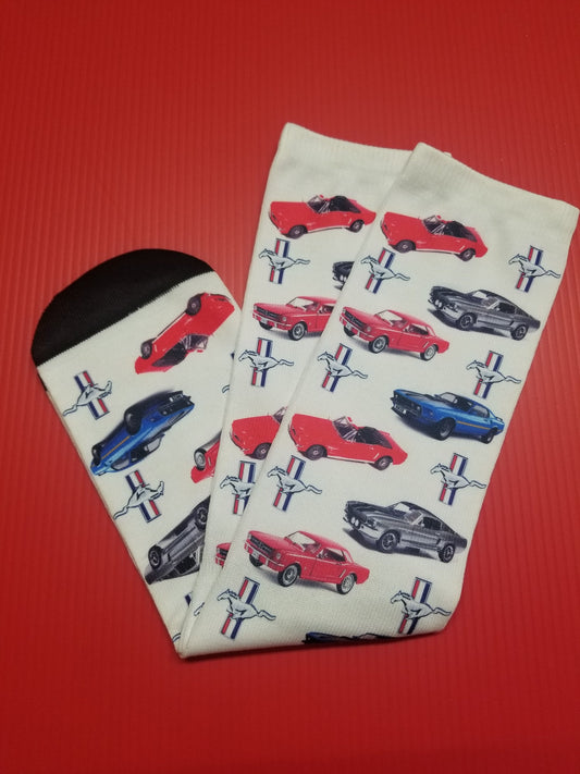 Mustang Classic Car Dress Socks